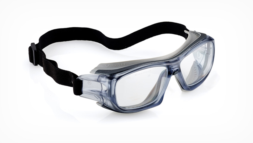 Óculos de Segurança e Proteção com Grau Univet 5X9E Elástico