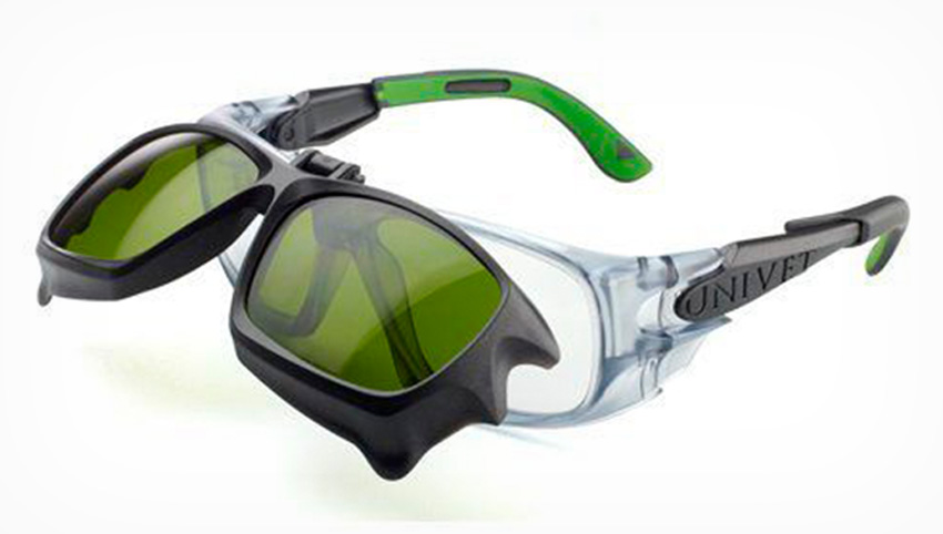 Óculos de Segurança e Proteção com Grau Univet 5X9 Soldador